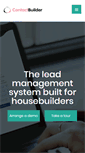 Mobile Screenshot of contact-builder.co.uk