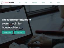 Tablet Screenshot of contact-builder.co.uk